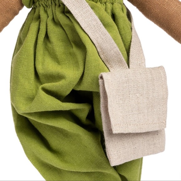 EXCLUSIVE HarperIman Imani 14” Plush Linen Doll - Picture 9 of 9